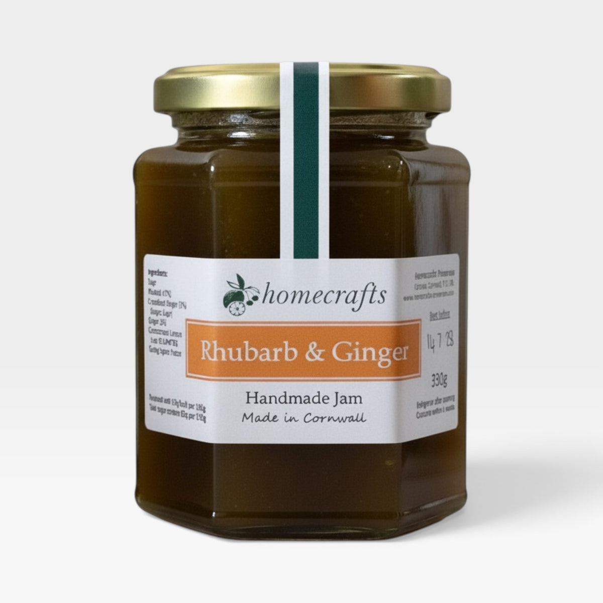 Rhubarb & Ginger Jam | 330g