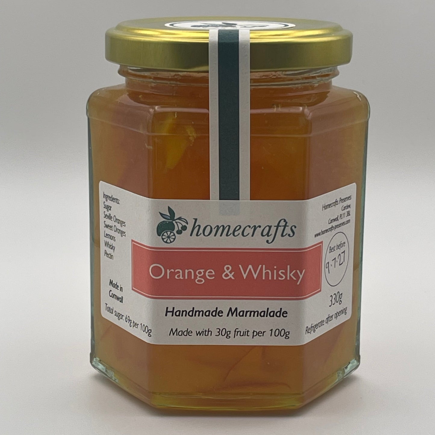 Jar of Orange & Whisky Marmalade