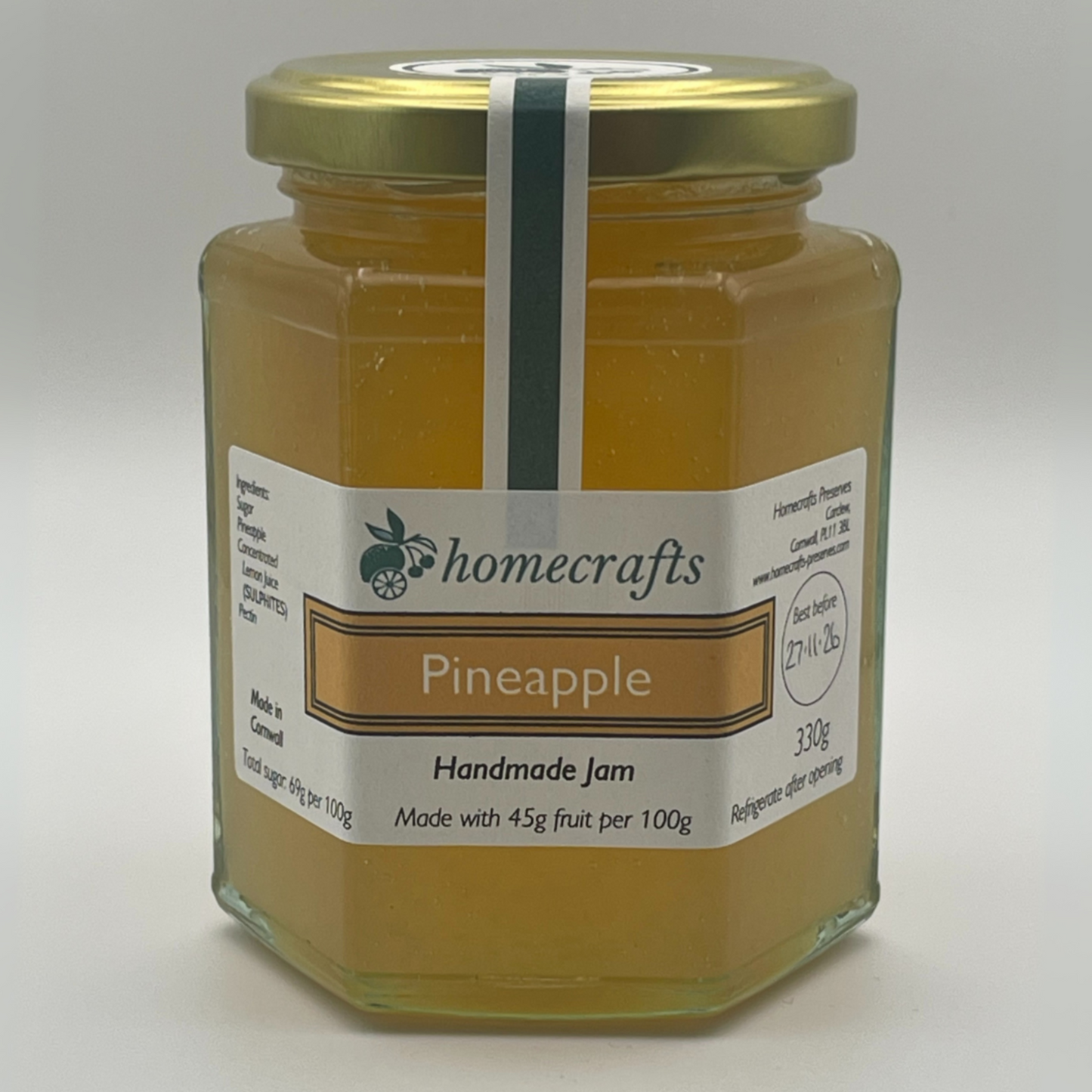 Jar of Pineapple Jam