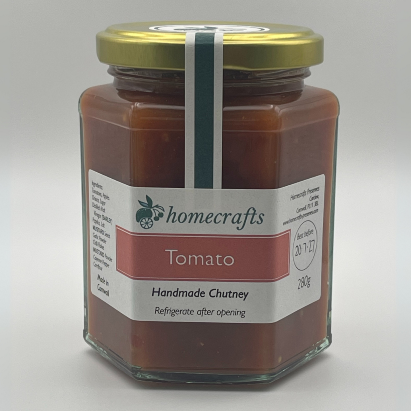 Jar of Tomato Chutney