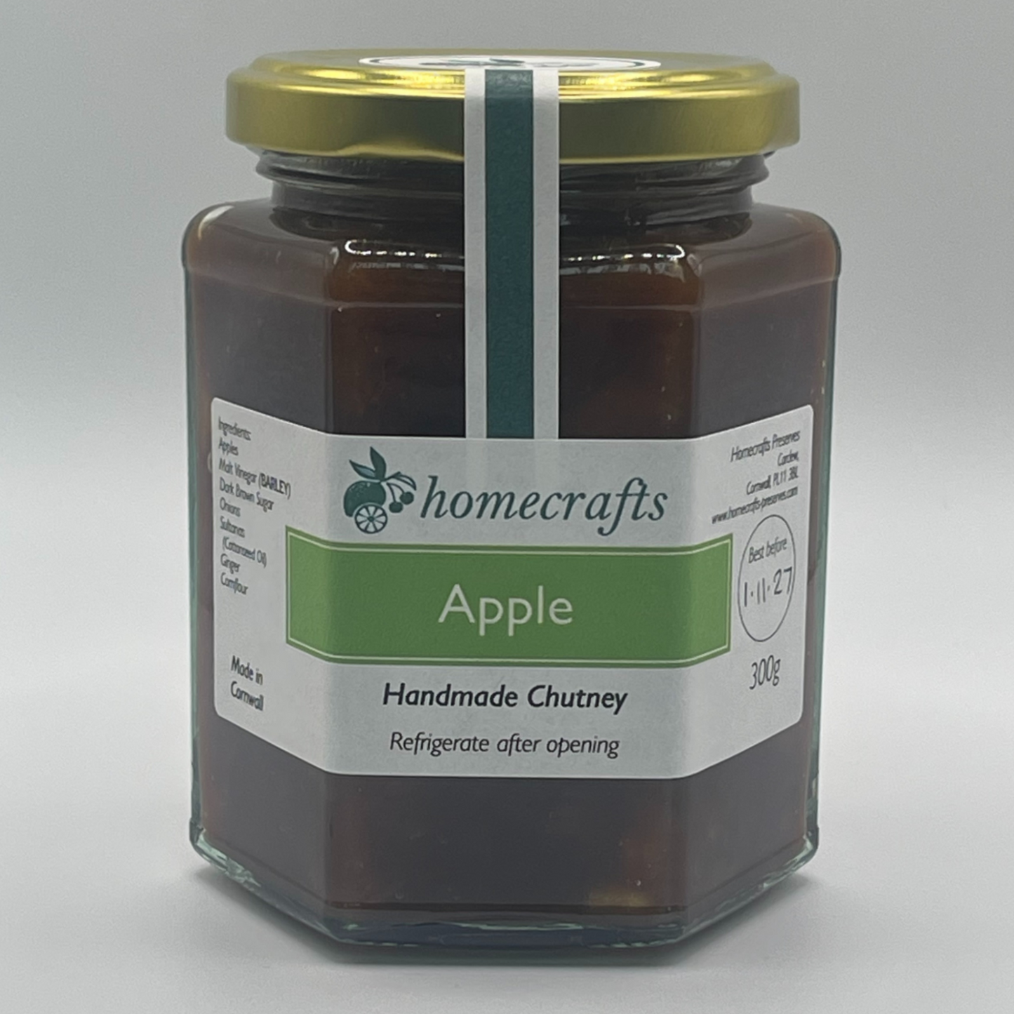 Jar of Apple Chutney