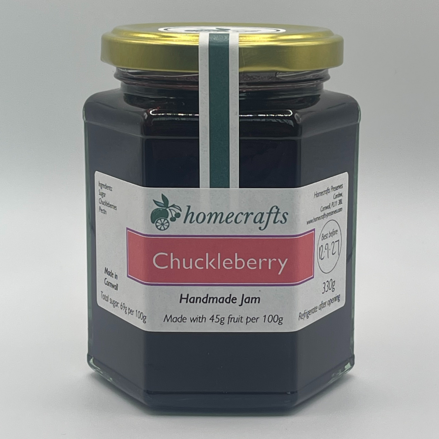Jar of Chuckleberry Jam