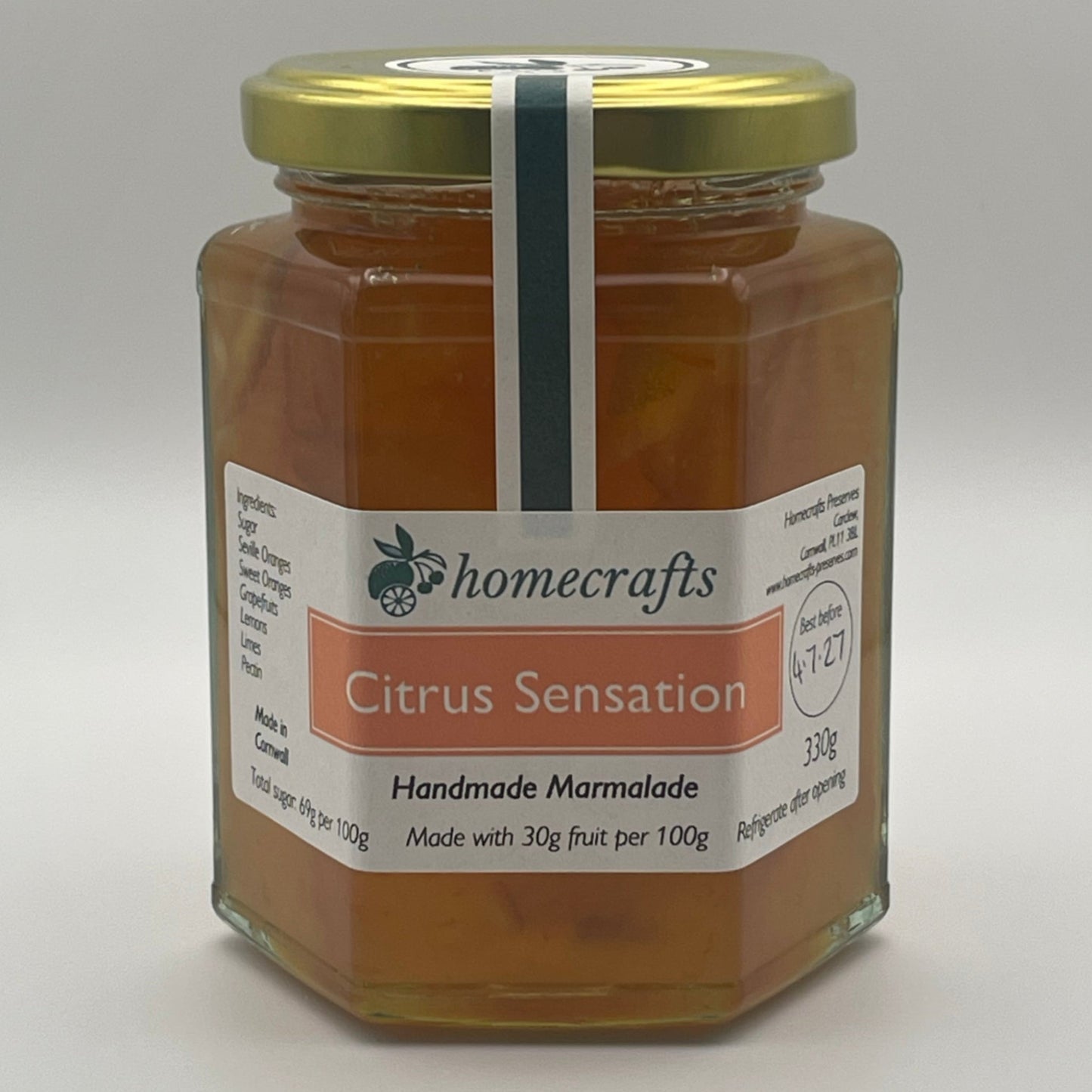 Jar of Citrus Sensation Marmalade