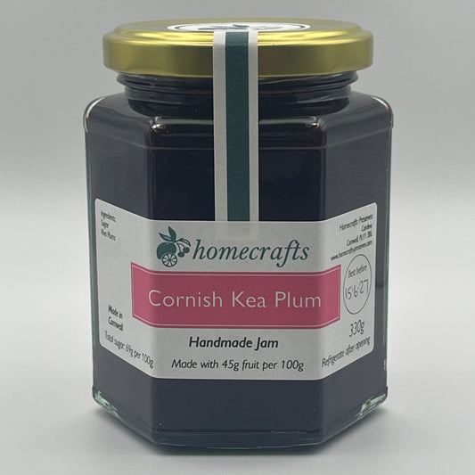 Jar of Cornish Kea Plum Jam