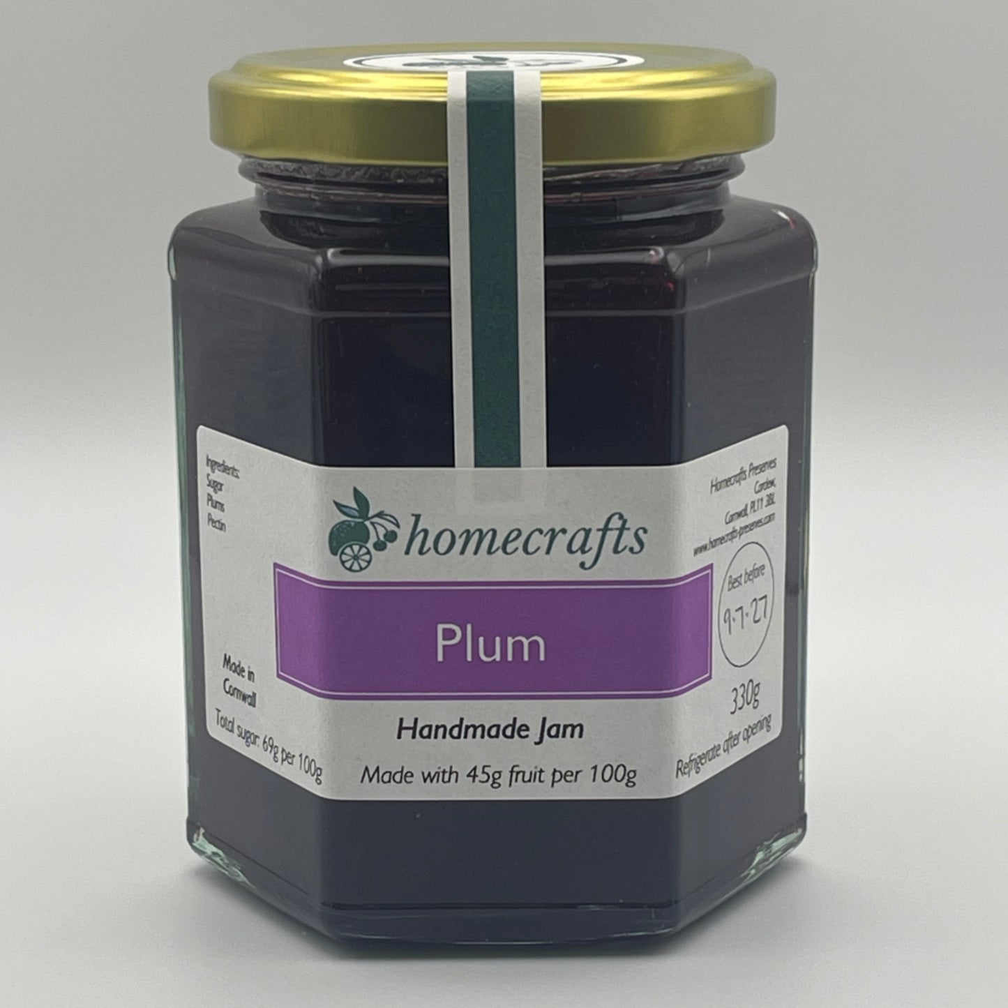 Jar of Plum Jam
