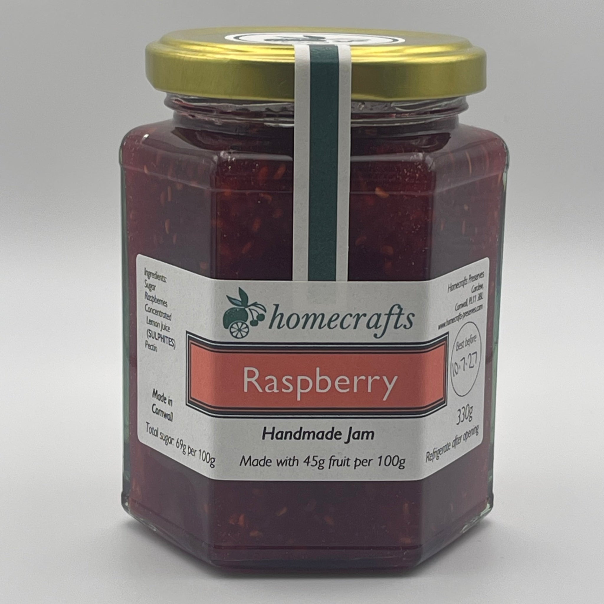 Raspberry Jam | 330g – Homecrafts Preserves