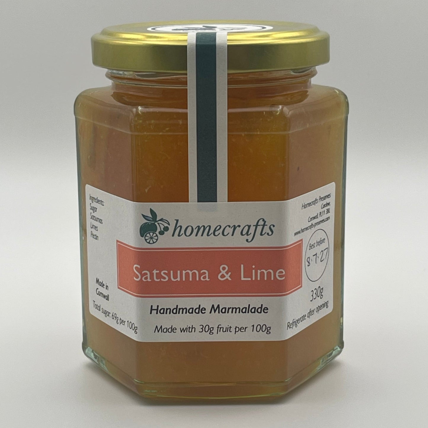 Jar of Satsuma & Lime Marmalade