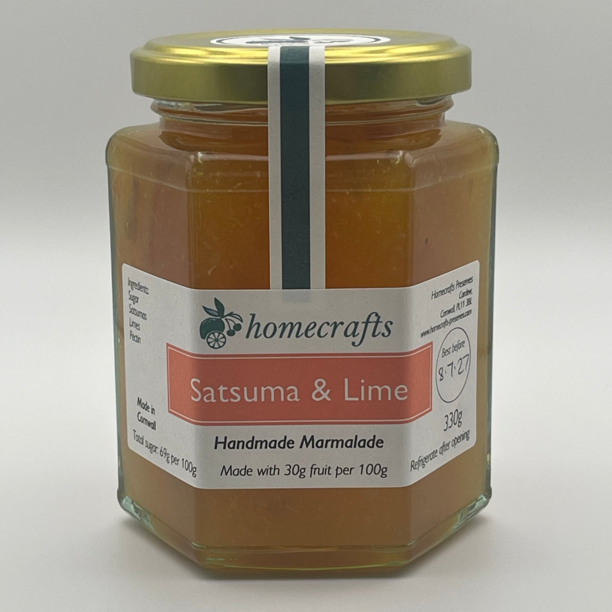 Jar of Satsuma & Lime Marmalade