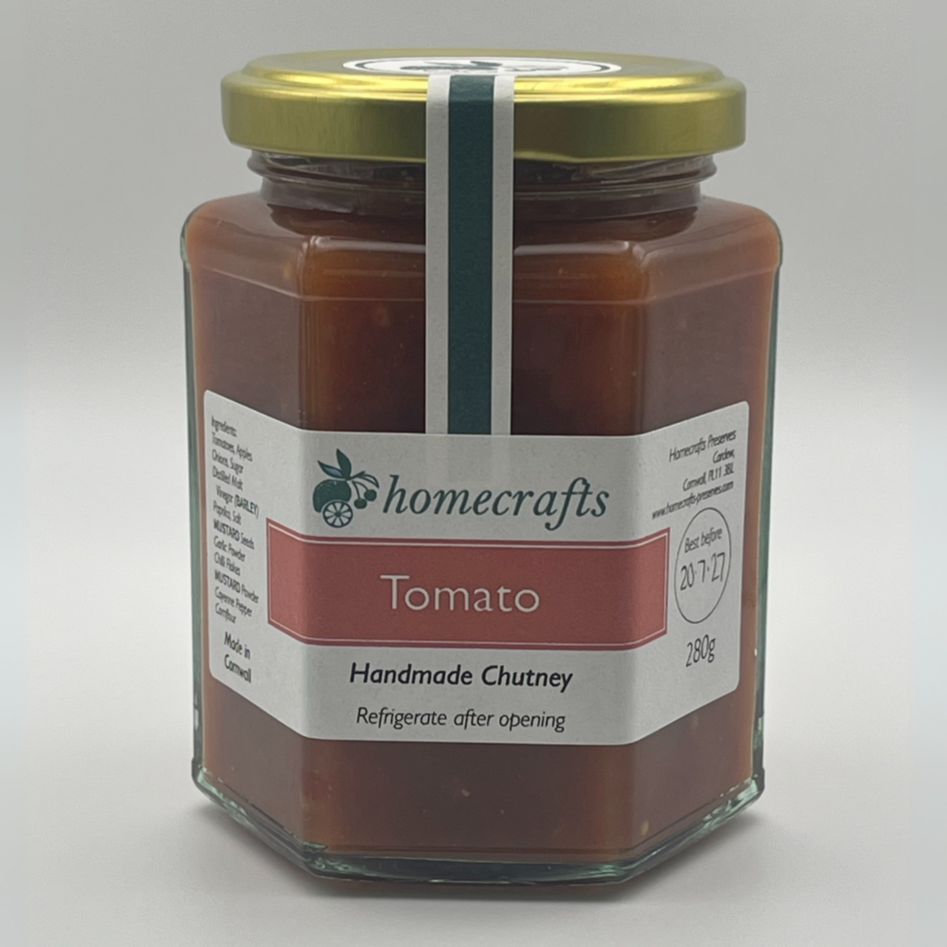 Jar of Tomato Chutney